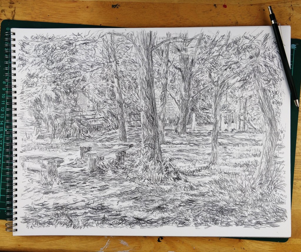 Movement in a drawing and in the&nbsp;Bible